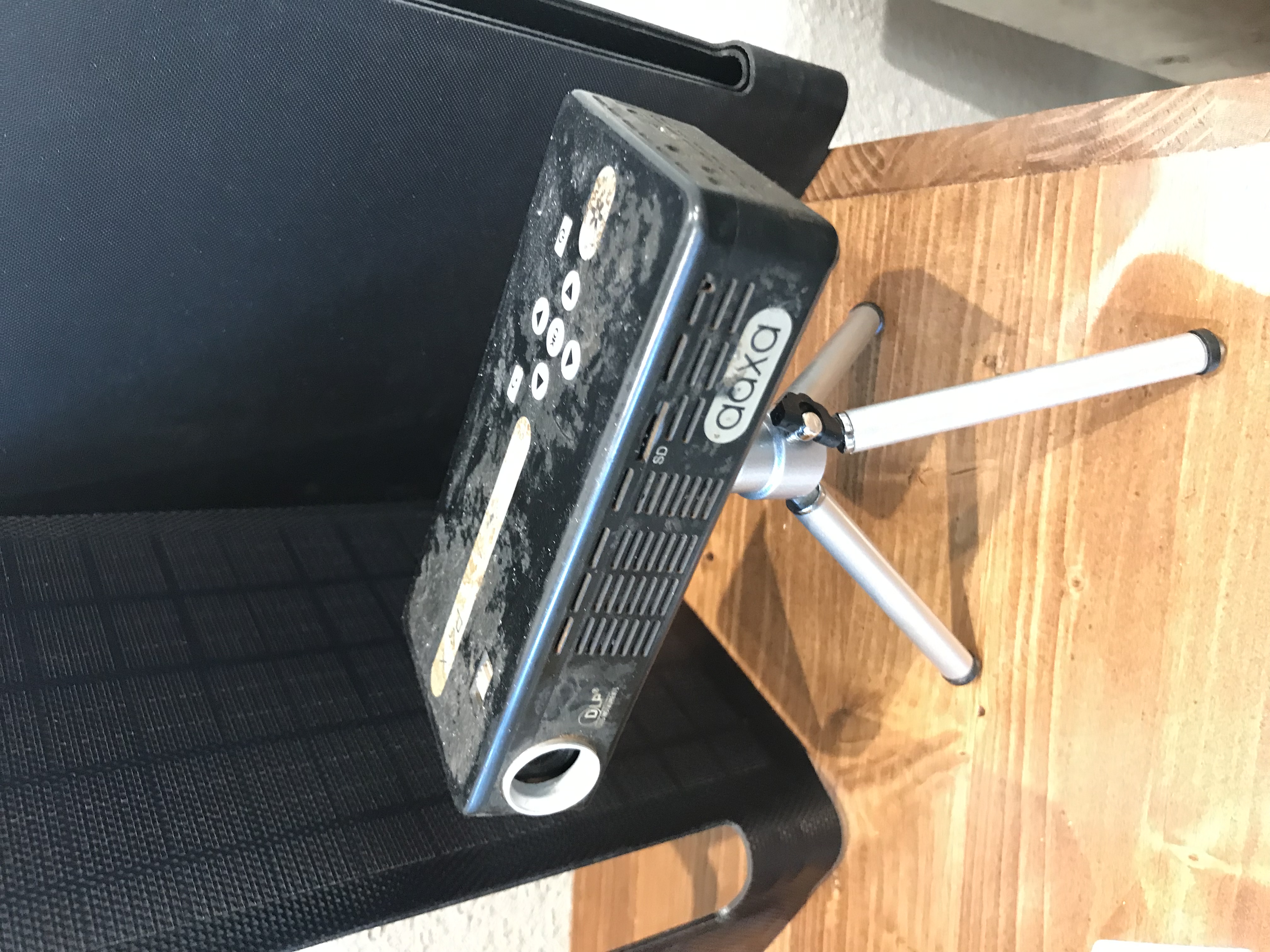 Projector used by Fernando in Madagascar