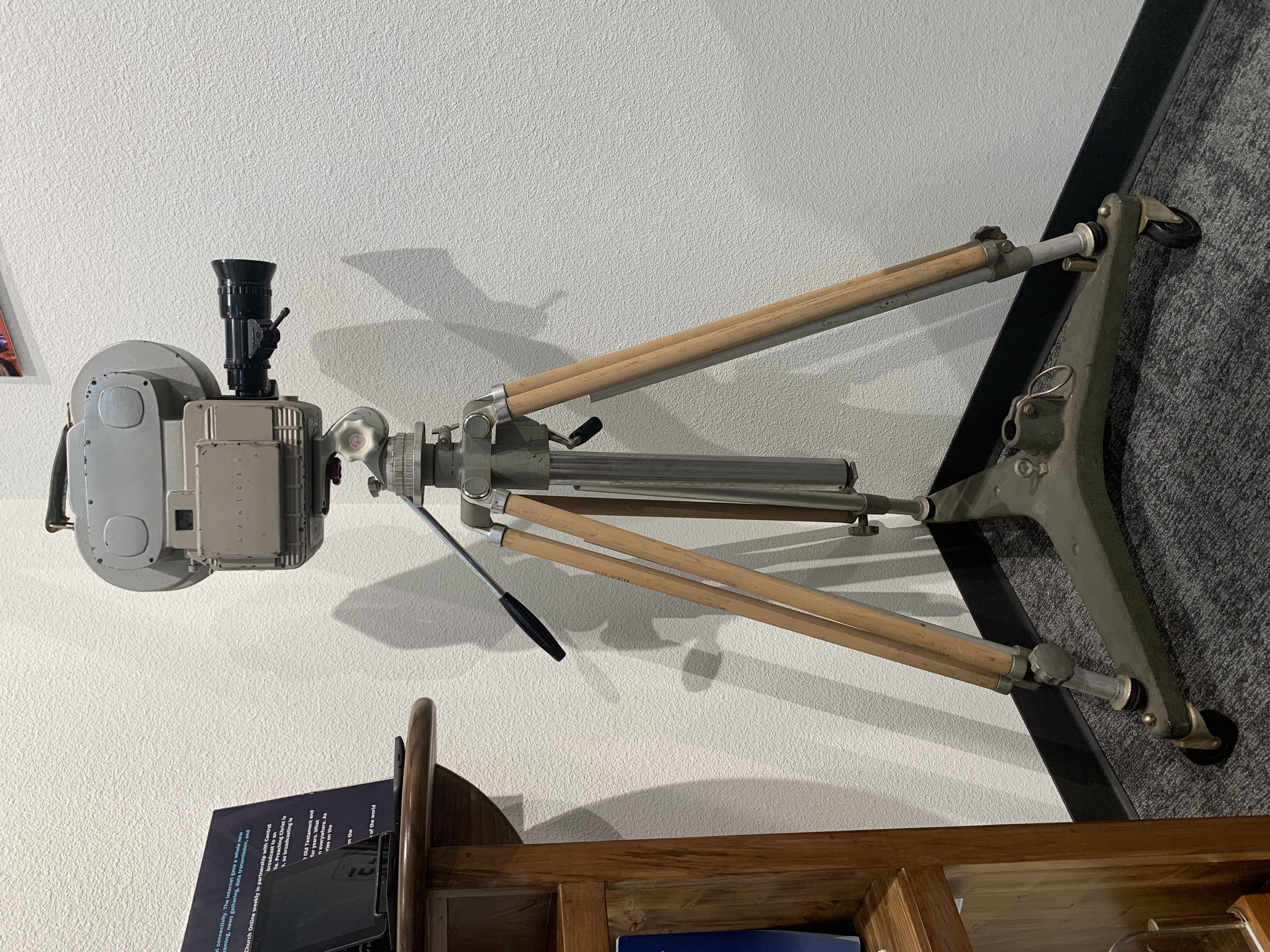 Large Camera on Tripod